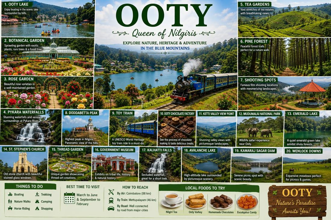 Ooty tour package